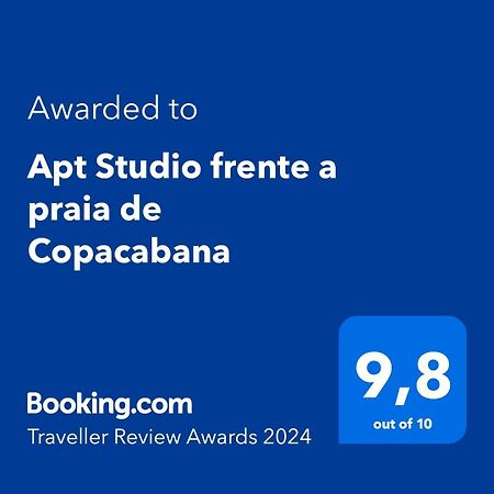 Apt Studio Frente A Praia De Copacabana Rio de Janeiro Kültér fotó
