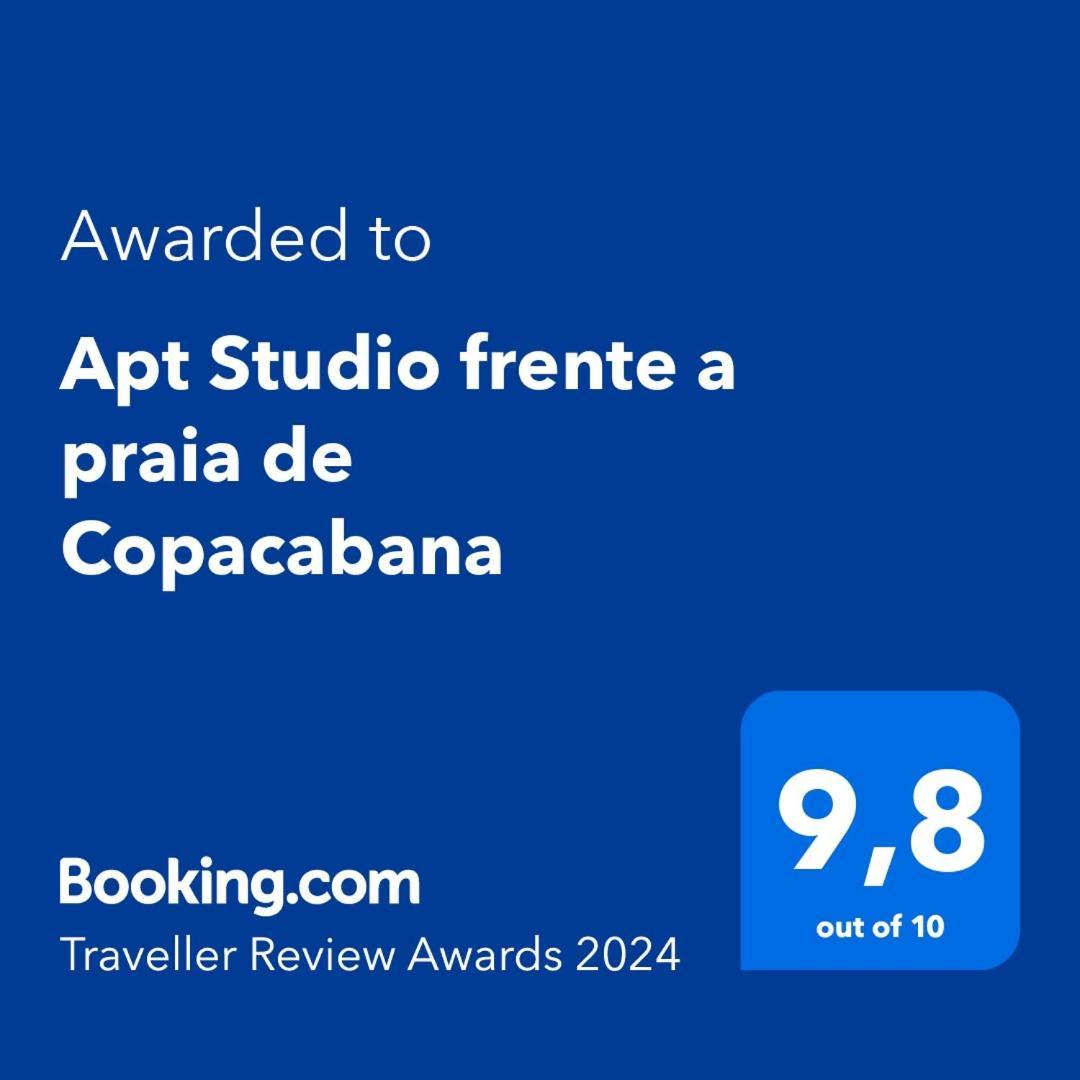 Apt Studio Frente A Praia De Copacabana Rio de Janeiro Kültér fotó